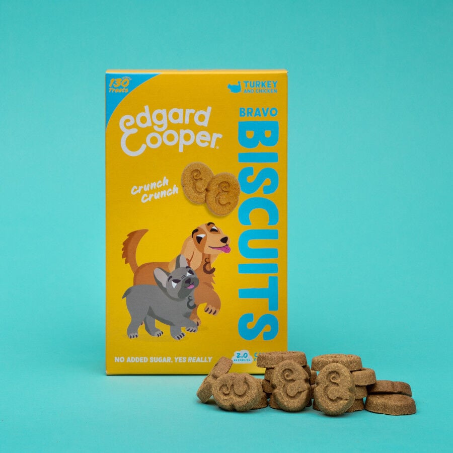 400 g Edgard & Cooper Galletas de Pavo snack para perros, , large indicador imagen numero 2